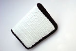 White Alligator Wallet/Checkbook