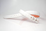 White Alligator 1 1/2" Strap