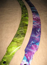 Exotic Ostrich Leg 1 1/2" Tapered To 1" Radius Cut Belts